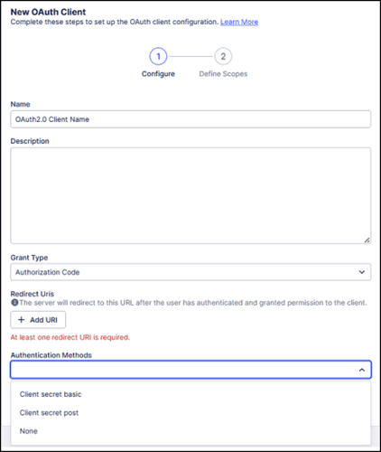 select_authentication_method