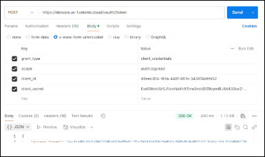 celonis api troubleshooting request body