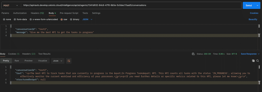 Chat API Response